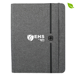 EHS - WENGER RPET ZIPPERED PADFOLIO