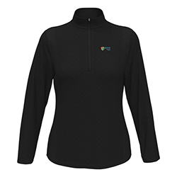 EHS - CALLAWAY DIAMOND QUILTED 1/4 ZIP, WOMEN'S